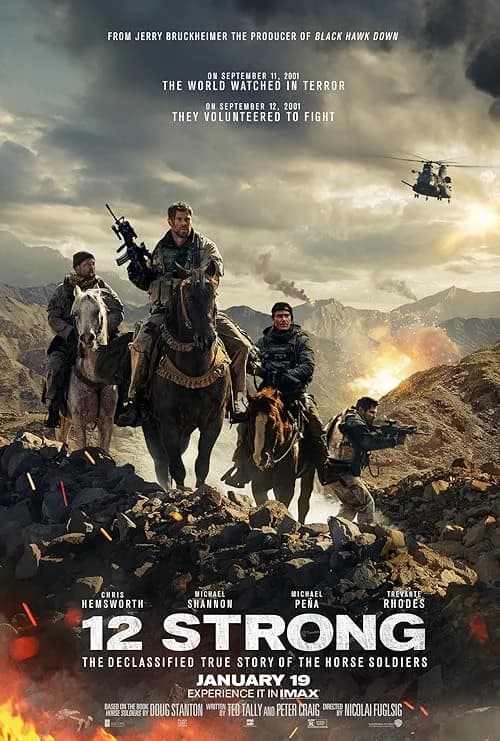 12 Strong film posteri