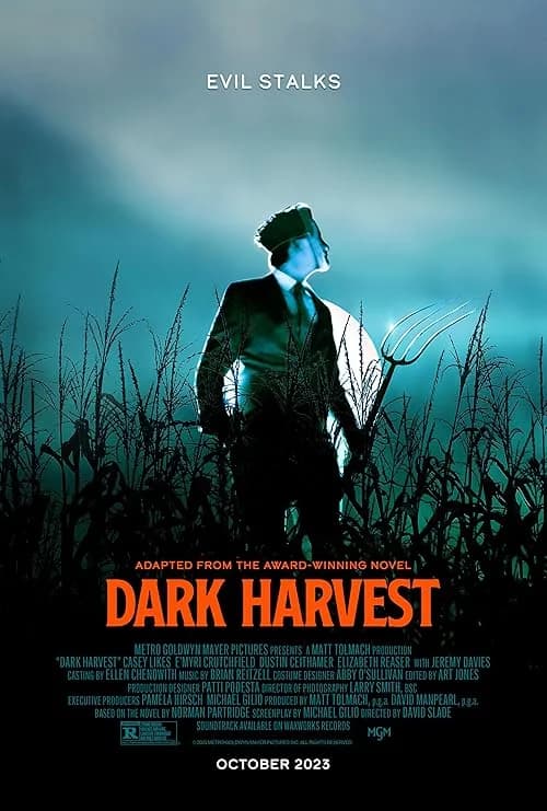 Dark Harvest film posteri