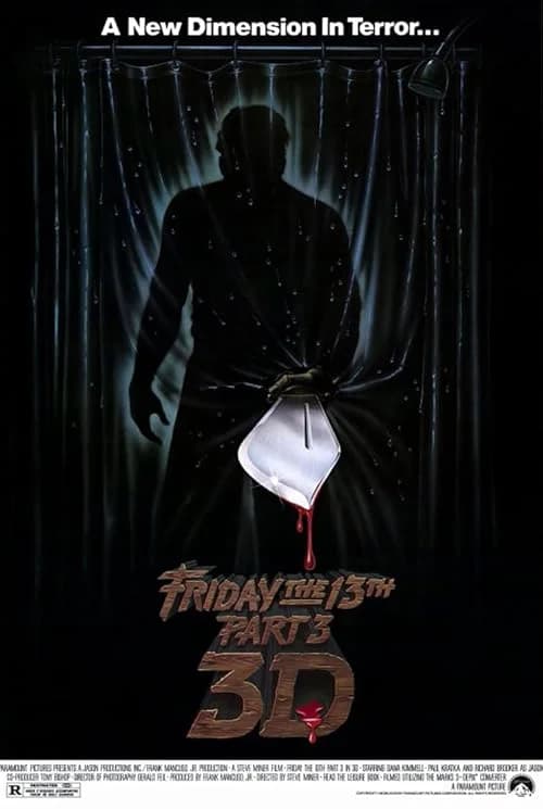 Friday the 13th: Part 3 film posteri