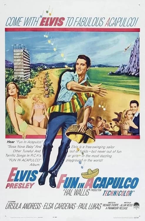 Fun in Acapulco film posteri