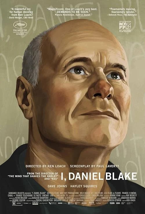 I, Daniel Blake film posteri