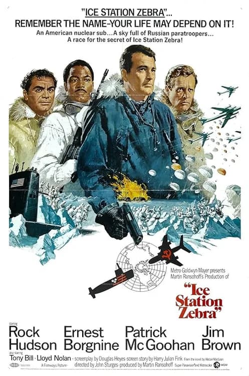 Ice Station Zebra film posteri