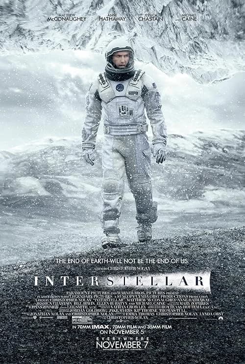 Interstellar film posteri