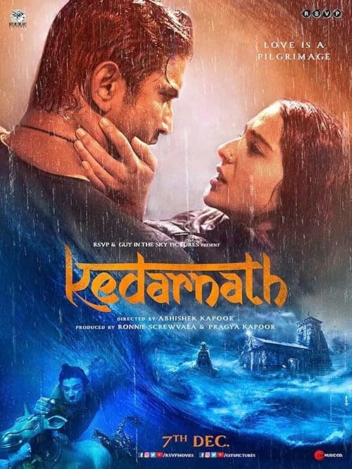 Kedarnath film posteri