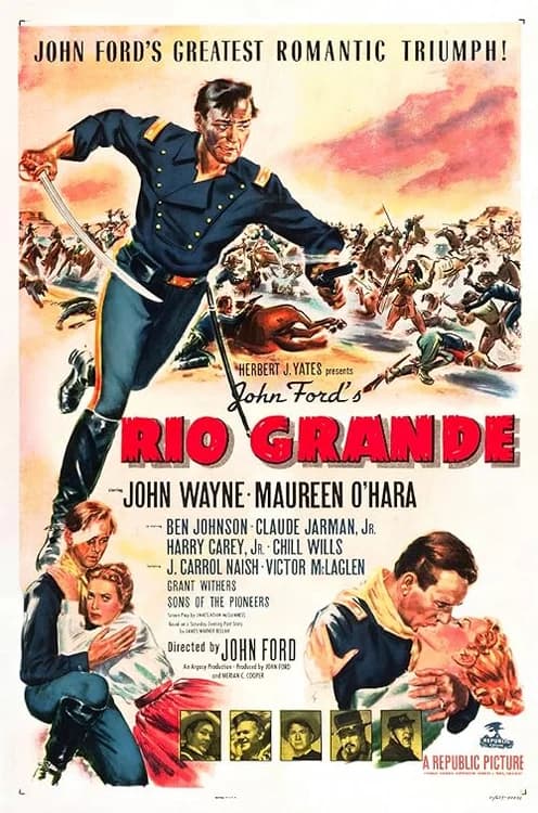 Rio Grande film posteri