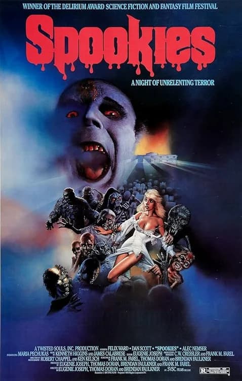 Spookies film posteri