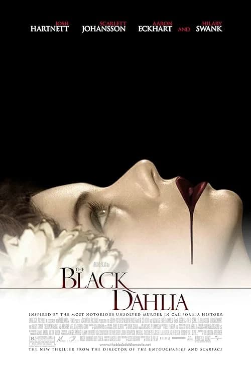 The Black Dahlia film posteri
