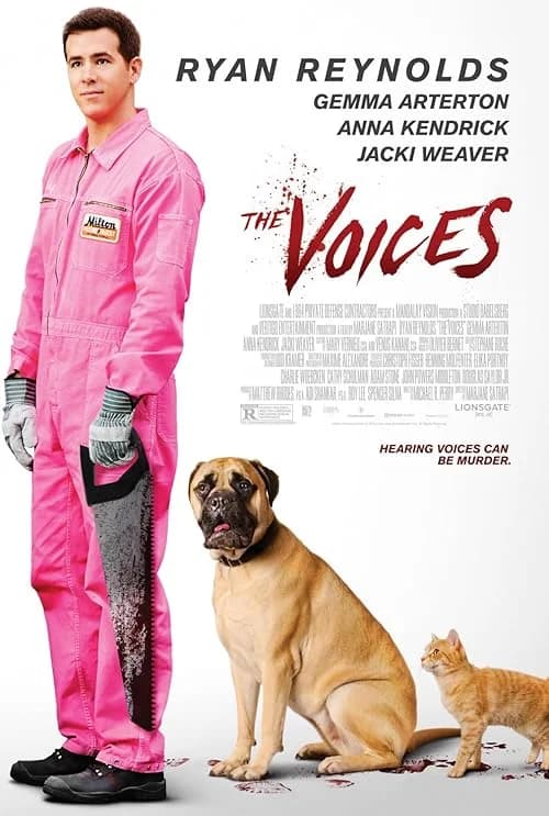The Voices film posteri