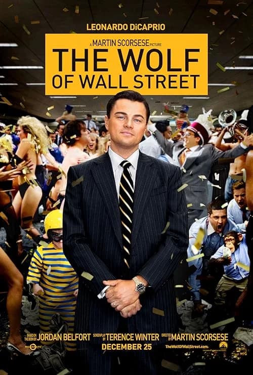 The Wolf of Wall Street film posteri