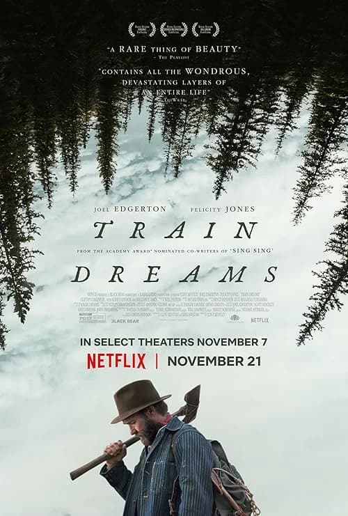 Train Dreams film posteri