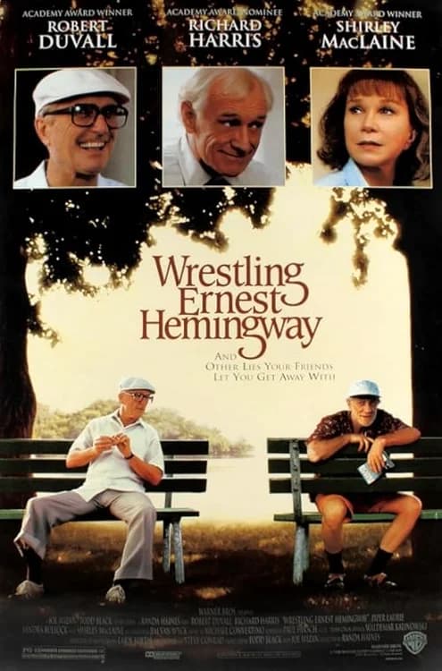 Wrestling Ernest Hemingway film posteri