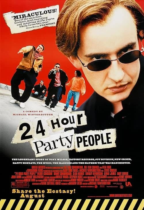 24 Hour Party People film posteri