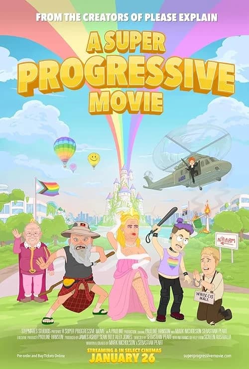 A Super Progressive Movie film posteri