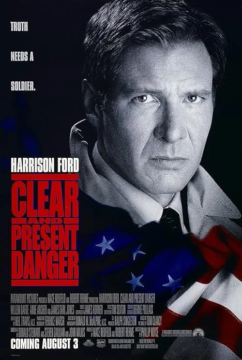 Clear and Present Danger film posteri