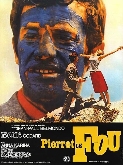 Pierrot le fou film posteri