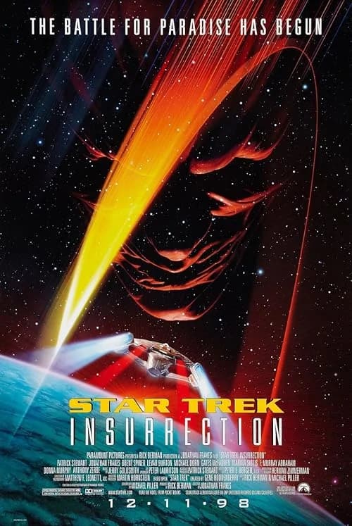Star Trek: Insurrection film posteri