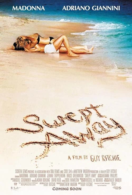 Swept Away film posteri