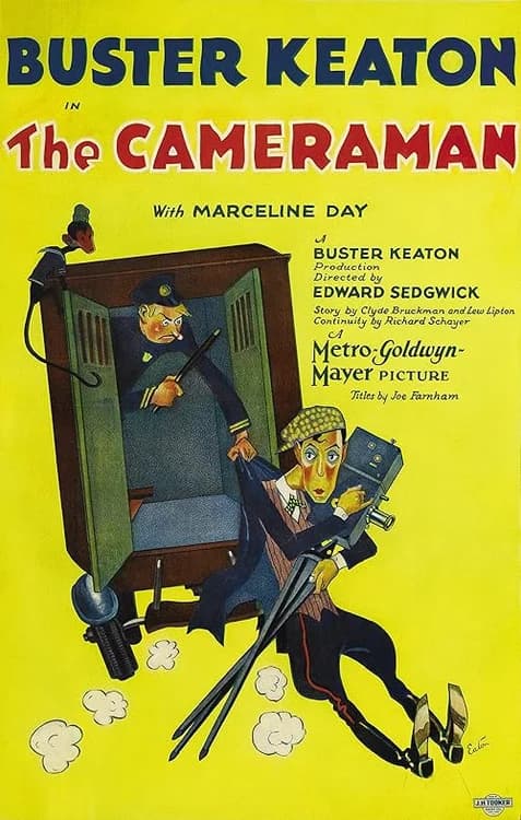 The Cameraman film posteri