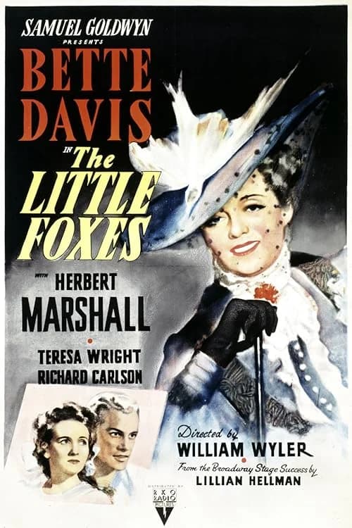 The Little Foxes film posteri