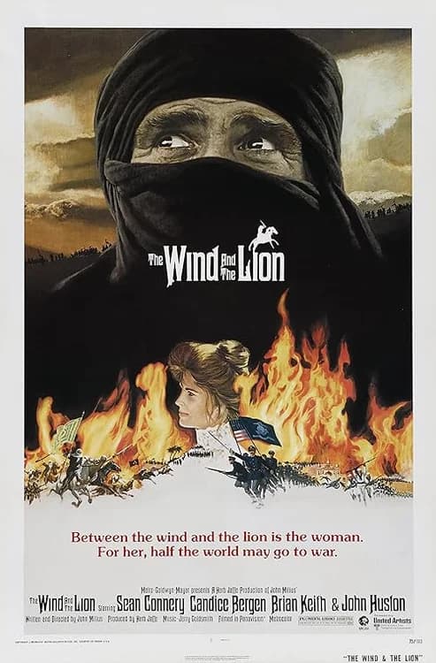 The Wind and the Lion film posteri
